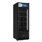 Freezer Vertical Multitemperaturas 541 L 8C a -20ºC Black VM50AH Versa 127v - Metalfrio