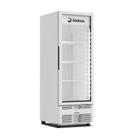 Freezer Vertical Tripla Ação 560L Imbera Porta De Vidro Branco EVZ21 220v