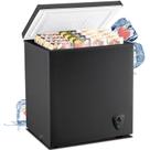 Freezer WANAI Mini Baú Preto 127 L (4,5 pés cúbicos)