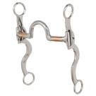 Freio Jango para Cavalo Bocal liso Bronc-Steel 36813 Freio Jango para Cavalo Bocal liso Bronc-Steel 36813