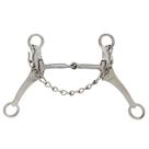 Freio L Longo Inox Bocal Articulado Bronc-Steel 38057 Freio L Longo Inox Bocal Articulado Bronc-Steel 38057