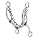 Freio Levantador Inox para Cavalo Bocal Liso Bronc-Steel 25932 Freio Levantador Inox para Cavalo Bocal Liso Bronc-Steel 25932