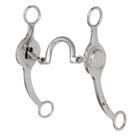Freio Maluco para Cavalo Bocal Liso Bronc-Steel 36815 Freio Maluco para Cavalo Bocal Liso Bronc-Steel 36815