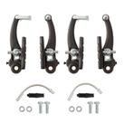 Freio V-Brake Nylon com Pino e Sapata 70mm
