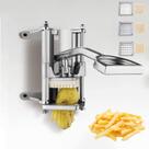 French Fry Cutter tonchean para montagem em parede em aço inoxidável