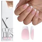 French Gel Nail Tips Btartbox Nails XCOATTIPS Pink Short