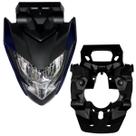Frente Cb300f Twister Para Adaptar Kit Farol Cg160 Titan150 Titan160 Fan160 Start160 Cargo160 2014 A 2024 Led Completo