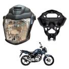 Frente Frontal Farol Cg Fan 160 2022 / 2024 + Suporte do Painel Aranha