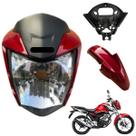 Frente Frontal Farol Cg Titan 160 Modelo 2022 / 2024 + Paralama Dianteiro