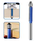 Fresa 8mm 5/16 Reta 2 Rolamentos Haste 6mm Copiadora Tupia Fresa 8mm 5/16 Reta 2 Rolamentos Haste 6mm Copiadora Tupia