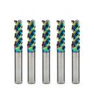 Fresa CNC De 3 Flautas De Carboneto De Tungstênio Para Alumínio, Fibra De Vidro, Acrílico, Madeira,