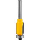 Fresa com Dentes de Metal Duro, Reta, Para Acabamento com Rolamento, 13 mm Vonder