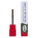 Fresa de Topo Metal Duro 4mm 55 HRC
