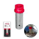 Fresa Diamantada Cortag 20x50mm Reta Para Esmerilhadeira Com Rosca M14 Performance Profissional