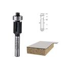 Fresa haste 1/4" Paralela 1/2" C/Rolamento -Bosch 2608628637 Fresa haste 1/4" Paralela 1/2" C/Rolamento -Bosch 2608628637