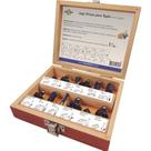 Fresa P/Tupia Brasfort Kit Com 12 Pecas 7894 Fresa P/Tupia Brasfort Kit Com 12 Pecas 7894