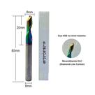 Fresa Pantógrafo Corte Ø8 x AC20mm x Haste Ø8mm x CT 80mm Fresa Pantógrafo Corte Ø8 x AC20mm x Haste Ø8mm x CT 80mm