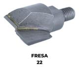 Fresa Para Gabarito Fechadura Lcm 22mm