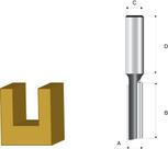 Fresa Paralela Dupla 6mm Haste 6 D09248 Makita Fresa Paralela Dupla 6mm Haste 6 D09248 Makita