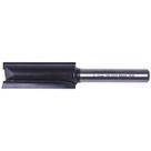 Fresa Paralela Dupla para Tupia 12mm Haste 6mm Makita D-09298 Fresa Paralela Dupla para Tupia 12mm Haste 6mm Makita D-09298