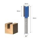 Fresa Reta Para Tupia Haste 1/4 Corte 10mm X 20mm