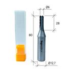Fresa Router CNC Corte Ø6 x AC 28mm x H Ø12,7mm x 3 Cortes