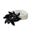 Fresa Tipo Estrela Cortag Para Cortador De Parede Bric 35 116MM Eixo 5/8 10 Dentes Aço Resistente Profissional