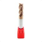 Fresa Topo Reto 10mm 4 Cortes Metal Duro 55HRC Fresa Topo Reto 10mm 4 Cortes Metal Duro 55HRC