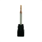 Fresa Topo Reto 2,5mm 2 Cortes Metal Duro 58HRC
