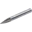 Fresadora de topo Forney 60126 Broca de carboneto de tungstênio com haste de 0,6 cm