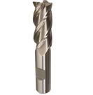 Fresadora de topo Qualtech HSS 4 Flauta de Extremidade Única X Longa 3/8