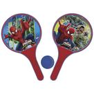 Frescobol Raquete Spiderman Sonic e as Princesas Original Líder Brinquedos