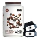 Fresh Whey Isolado 3W Chocolate 900g Luva BlackSkull - Dux
