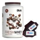 Fresh Whey Isolado Hidro 3W Chocolate 900g Luva Growth Dux