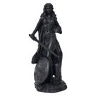 Freya Estátua Deusa Amor Beleza Luxúria Enfeite Resina Preto