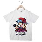 Friday Night Funkin Boyfriend Camiseta Branca