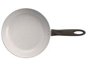 Frigideira 24 cm Revestimento Cerâmico Antiaderente Mineral Resist Cor Vanilla Ceramic Life Suprema Brinox
