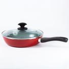 Frigideira 24cm 1,6L Cerâmico - Cor: Vermelho Liso Frigideira 24cm 1,6L Cerâmico - Cor: Vermelho Liso
