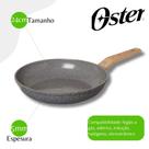 Frigideira 24cm Cerâmica Marble Edition Oster - Dark Grey