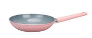Frigideira 24cm Indução Revestimento Cerâmico Rosa Baccani