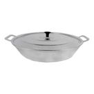 Frigideira 58-DF Alumínio Fundido Polido sem Revestimento 2,9L 28cm Inox Diviforte