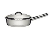 Frigideira Aço Inox Cabo Tampa Solar 20cm Tramontina 2,1 LItros Frigideira Aço Inox Cabo Tampa Solar 20cm Tramontina 2,1 LItros