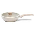 Frigideira Alta 24cm Tampa Ceramic Sirius Indução Vanilla Brinox