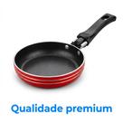 Frigideira Antiaderente 12cm Pequena Panela Antiaderente Alumínio Frigideira Mini para Ovo Panqueca Omelete Frigideira Pequena Cozinha Revestimento An