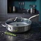 Frigideira Antiaderente 28cm Inox Mimo Style Isa Scherer Fundo Triplo Cerâmica Saudável Cozinhe Como Um Masterchef
