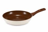 Frigideira Antiaderente Cerâmica 24cm Compatível Com Fogão A Gás E Indução Cor:Bege Frigideira Antiaderente Cerâmica 24cm Compatível Com Fogão A Gás E Indução Cor:Bege