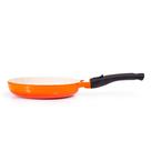 Frigideira Antiaderente Cerâmica 24cm Laranja Le Cook