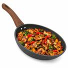 Frigideira Antiaderente com Revestimento Cerâmico Cabo Soft Touch Durável Não Gruda Compatível com Fogão a Gás Elétrico Indução e Cooktop