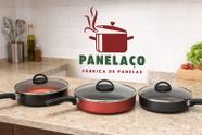 Frigideira antiaderente com tampa de vidro n24 2l
