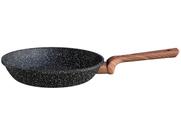 Frigideira Antiaderente Euro de Alumínio - ColorStone Wooden Preta 22cm Frigideira Antiaderente Euro de Alumínio - ColorStone Wooden Preta 22cm
